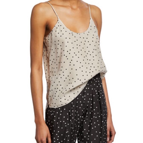 ATM ANTHONY THOMAS MELILLO Polka Dot Silk Camisole - Picture 5 of 5